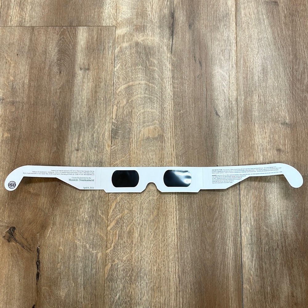 2024 Masters Tournament Solar Eclipse Glasses!!🔥🔥🔥 - Picture 9 of 14